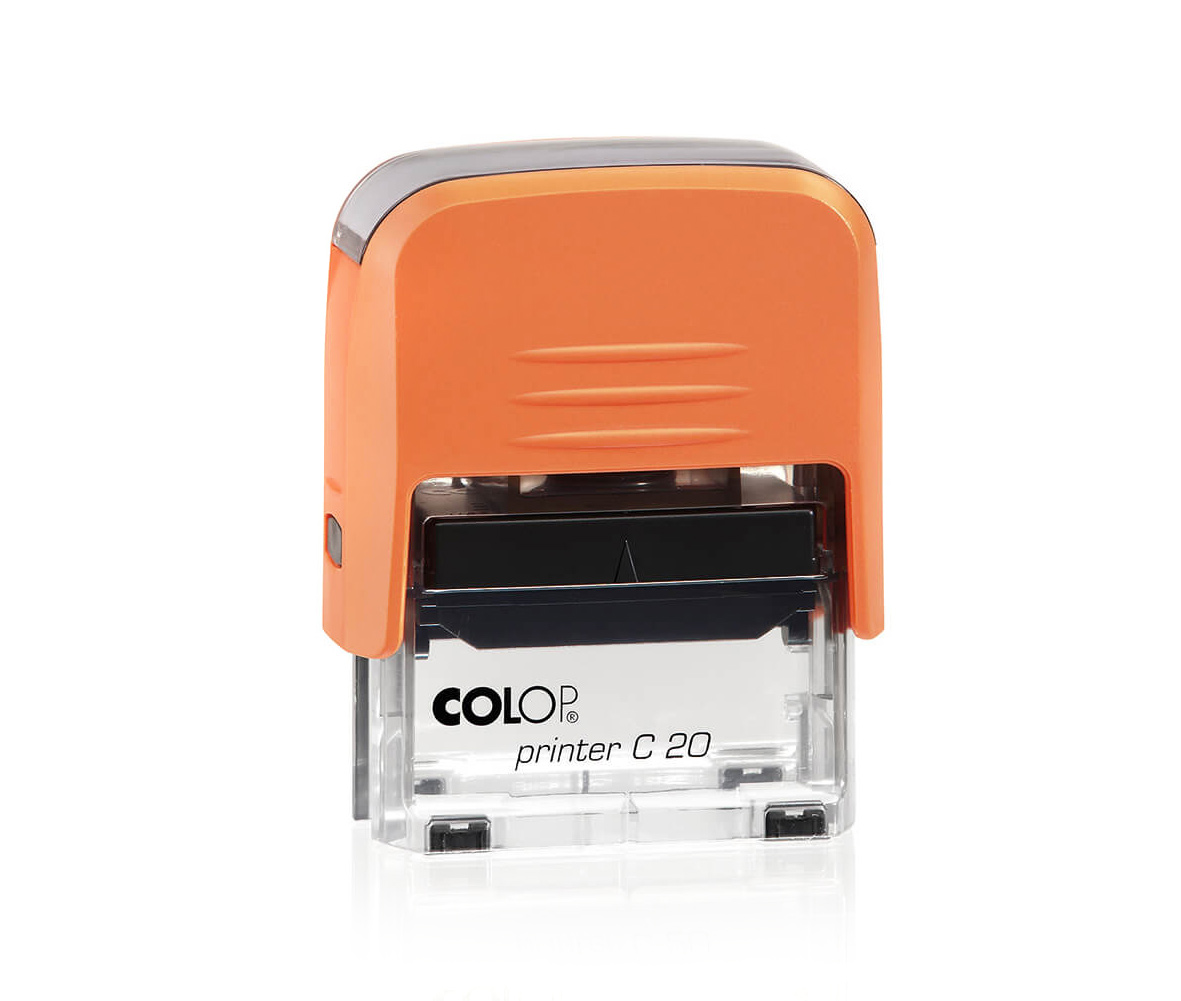 Оснастка для штампа 38х14мм., Compact, пластик., оранж. Colop - фото 3