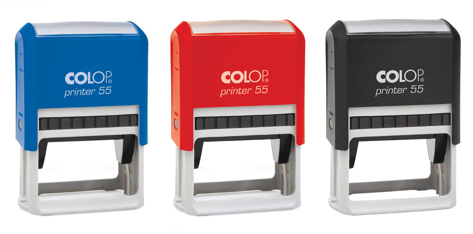 Оснастка для штампу пластикова 60х40мм., черв. Colop - фото 2