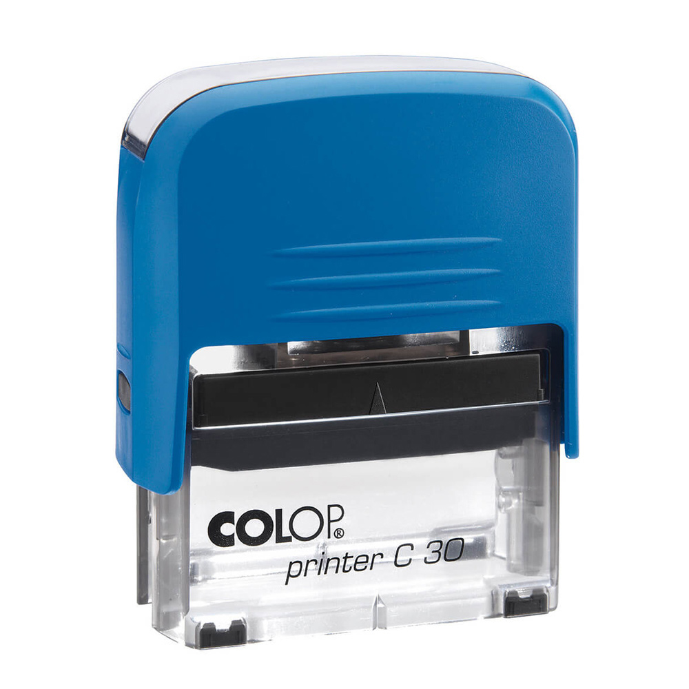 Оснастка для штампа 47х18мм., Compact, пластик., син. Colop - фото 2