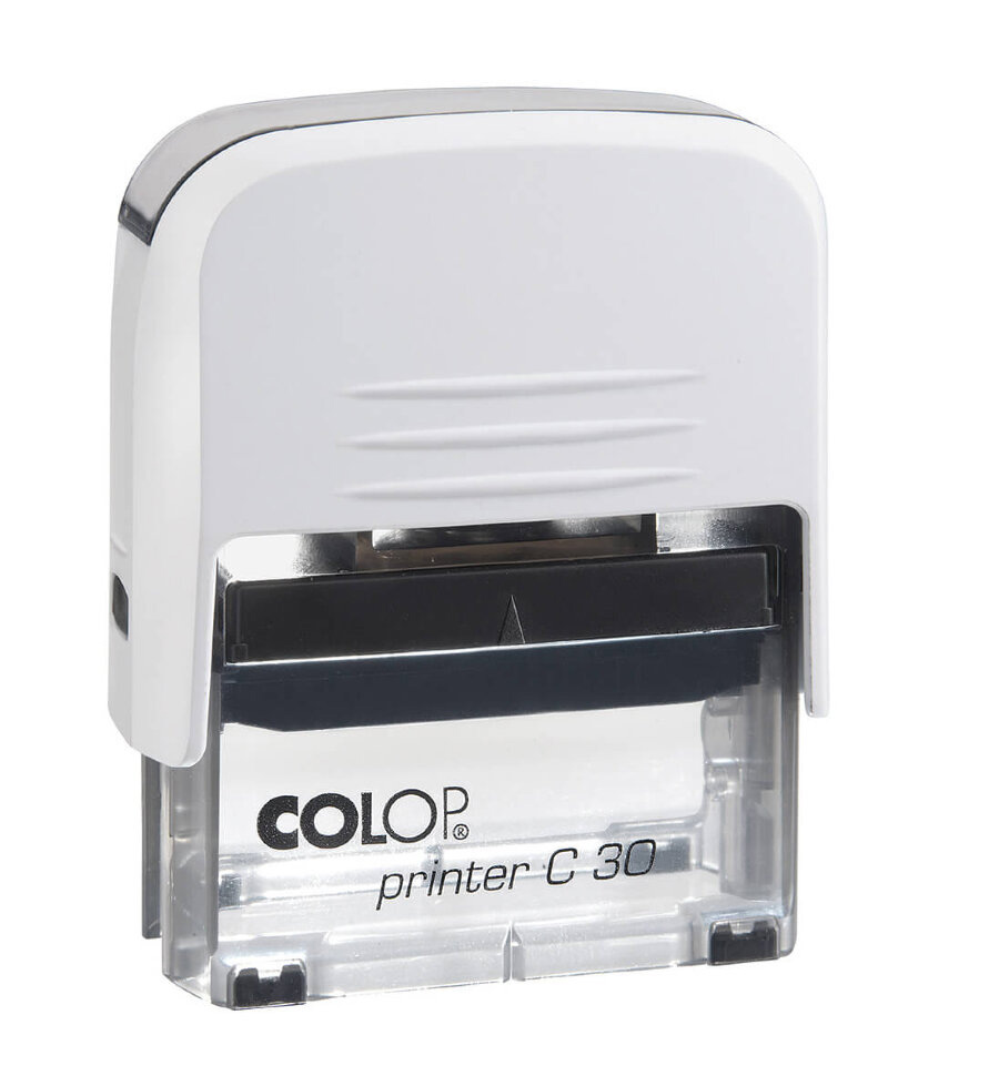 Оснастка для штампа 47х18мм., Compact, пластик., бел. Colop - фото 4