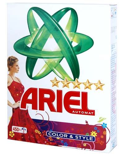 Стиральный порошок для автоматической стирки, 450гр., Color Style  ARIEL - фото 1