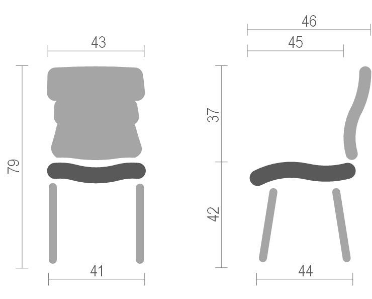 Стул Тир PL, красн. АКЛАС - фото 2