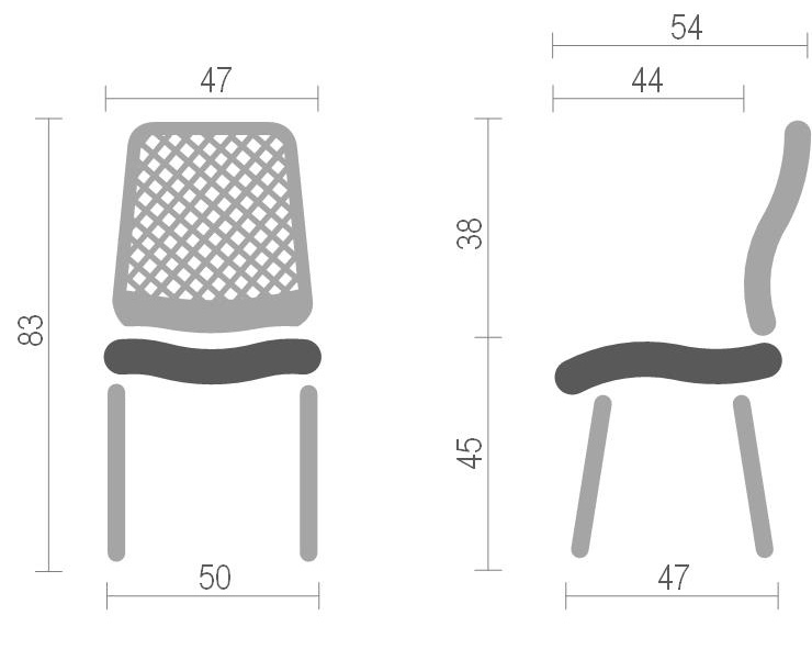 Стул Фрайдей PL, желт. АКЛАС - фото 2