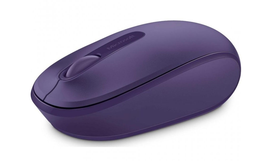 Мышь USB беcпроводная Wireless Mobile Mouse 1850, фиолет. Microsoft - фото 6