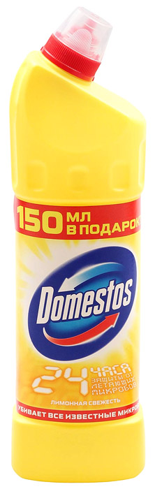 Средство универсальное моющее, 500мл. Лимонная свежесть DOMESTOS - фото 5