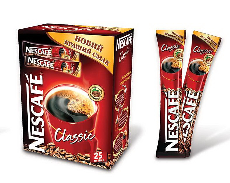 Кава в стіках Nescafe Classic, 25шт. по 1,8г. Nescafe - фото 1
