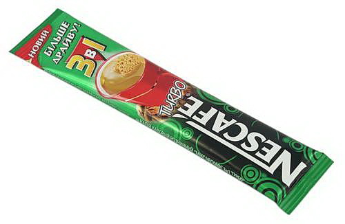 Кофе растворимый 3 в 1 Turbo в стике по 13г., 20шт./уп. Nescafe - фото 1