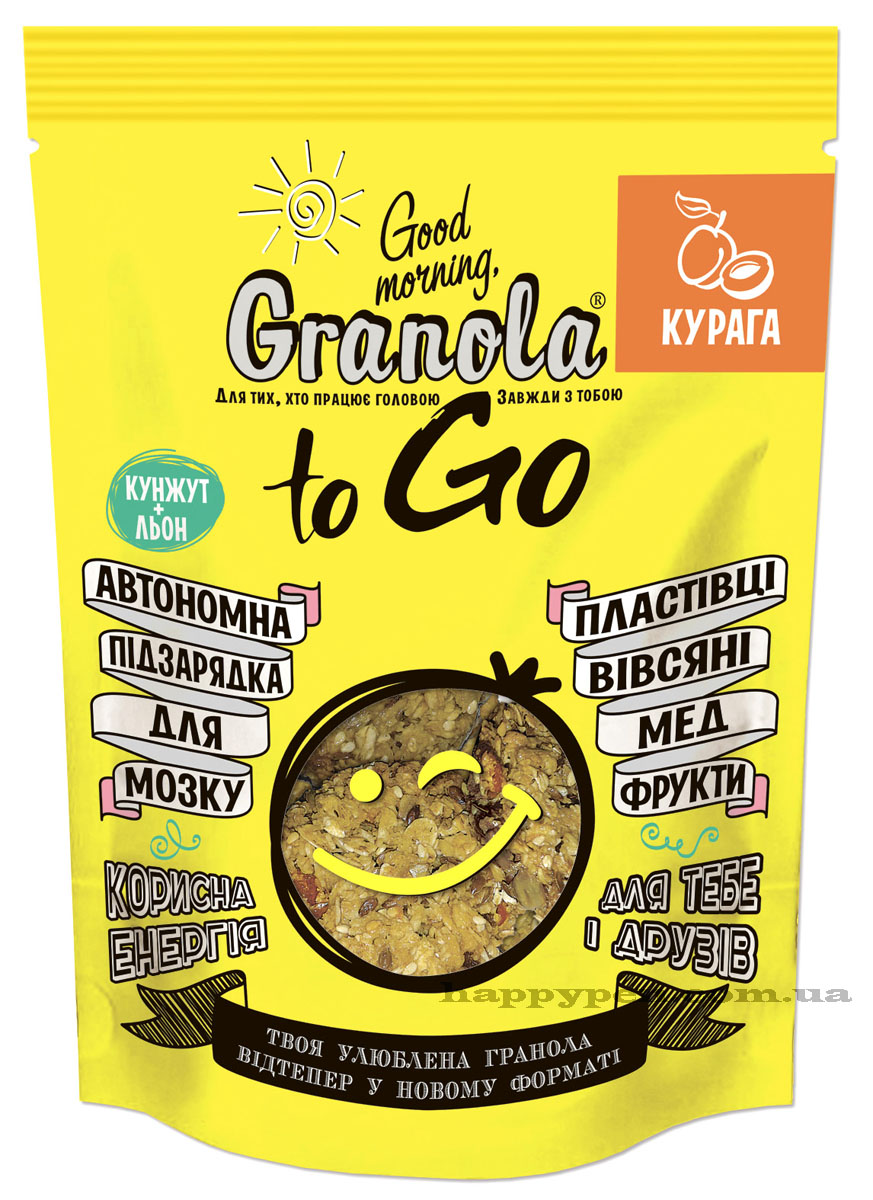 Завтрак сухой запеченный GRANOLA TO GO 