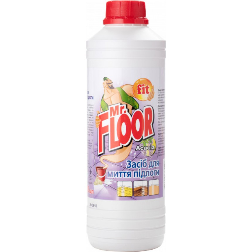 Засіб для миття підлоги, 1000мл. Акація Fit - фото 1