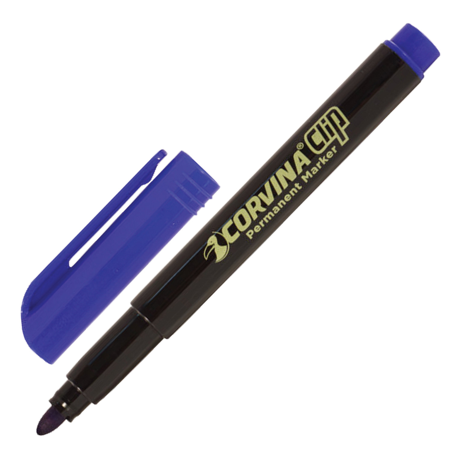 Маркер перманентний 2,5мм. Clip, син. Corvina - фото 2