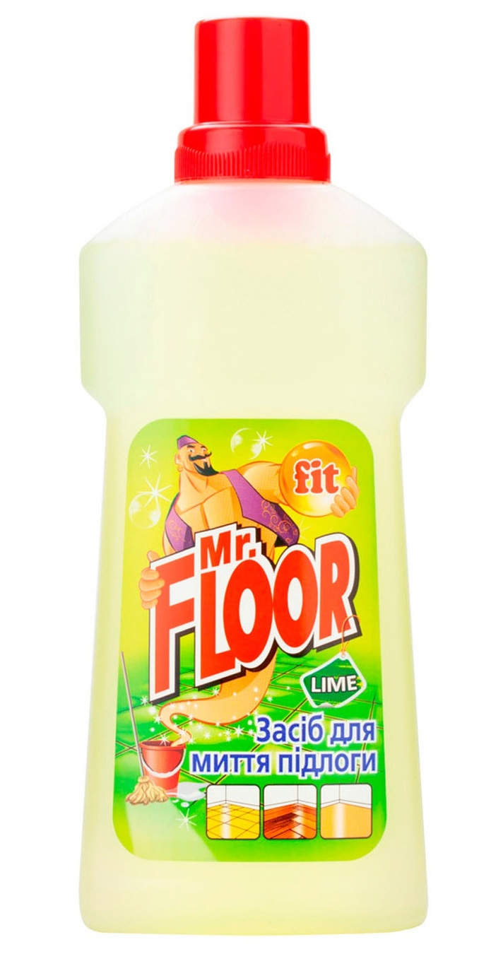 Средство для мытья пола, 500мл. Лайм Fit - фото 1