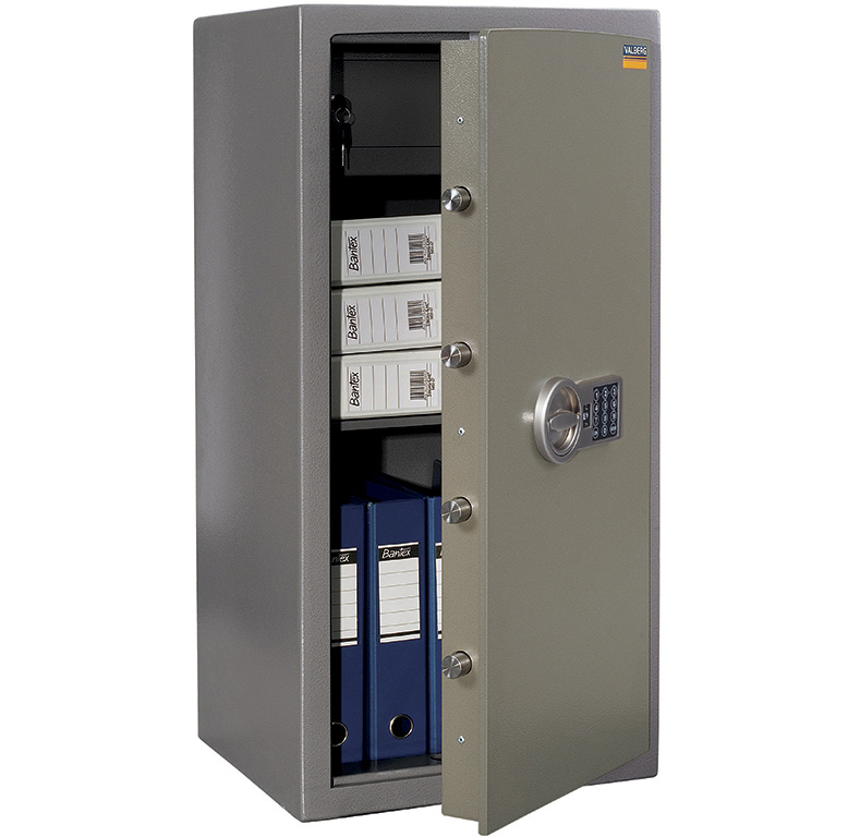 Сейф взломостойкий (900*440*380мм.) элек/код.  замок, 1 полка, кас/ячейка, 1 класс, ASК-90T EL, кори Valberg - фото 3