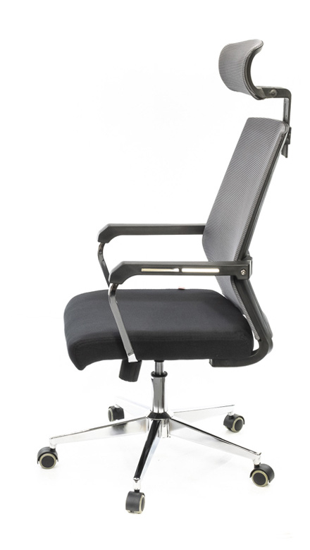 Крісло для персоналу Осіма CH TILT, сірий АКЛАС - фото 1