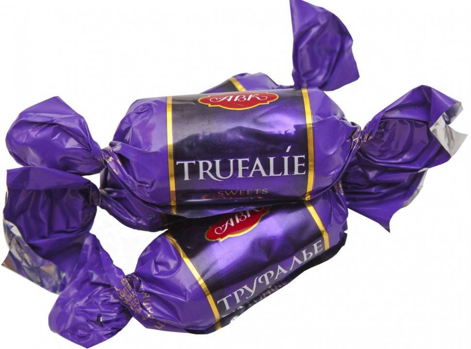 Цукерки Трюфалье 170гр. в коробці АВК - фото 2