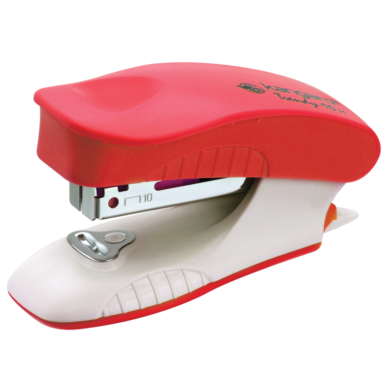 Степлер Trendy-10м 10л., №10, пластик/метал, черв. Kangaro - фото 2