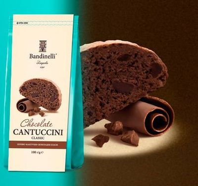 Печенье Кантучини с шоколадом 100 г Bandinelli - фото 2