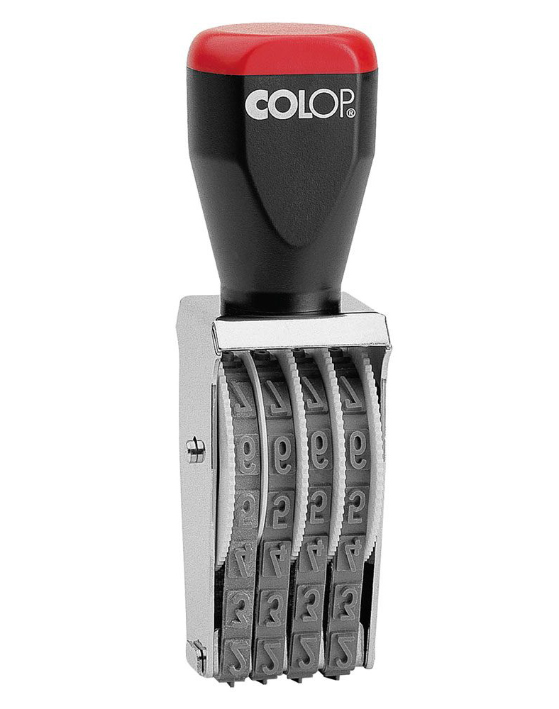 Нумератор стрічковий 4-розрядний 4мм. Colop - фото 1