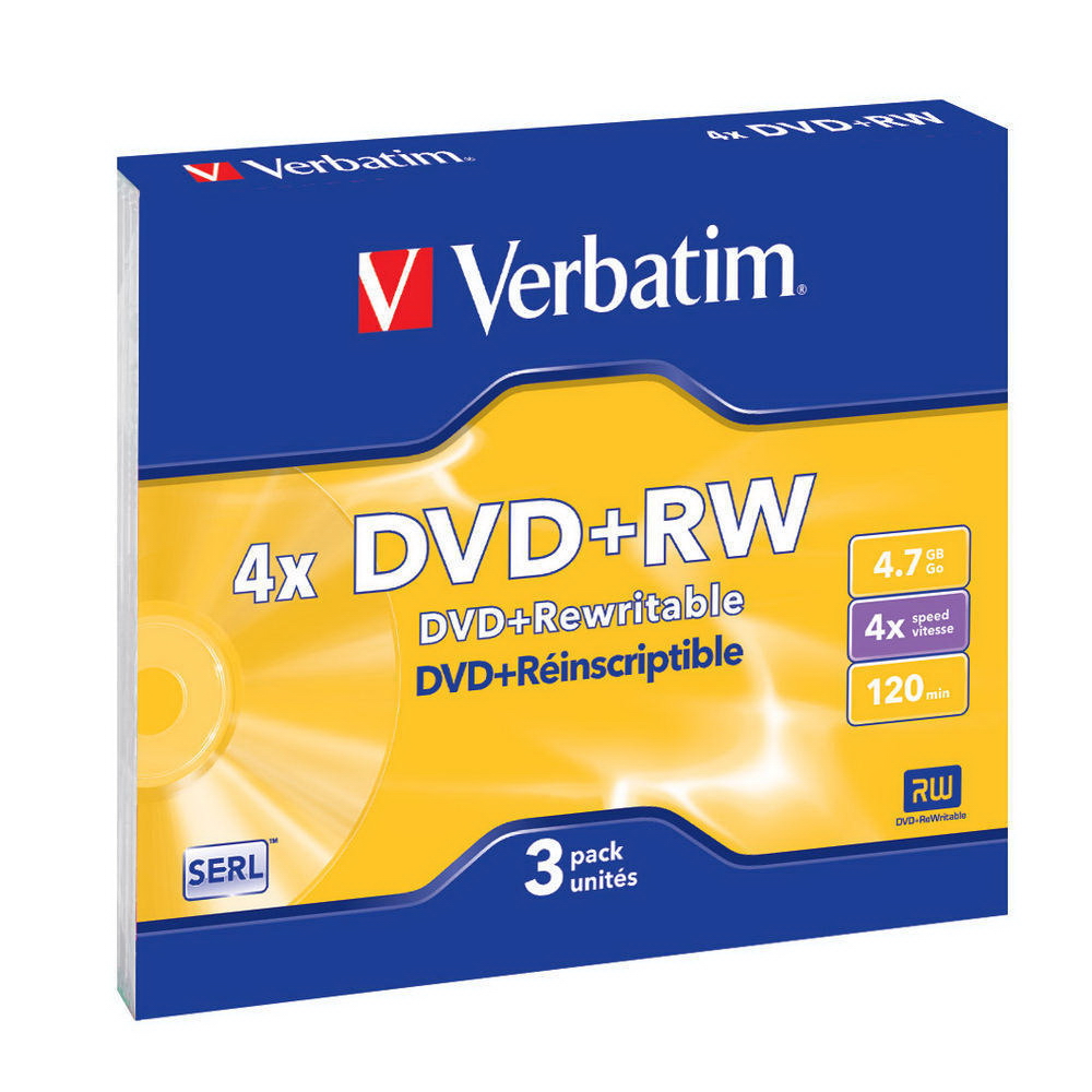 Диск DVD+RW 4.7 Gb/120min 4x slim Verbatim - фото 10