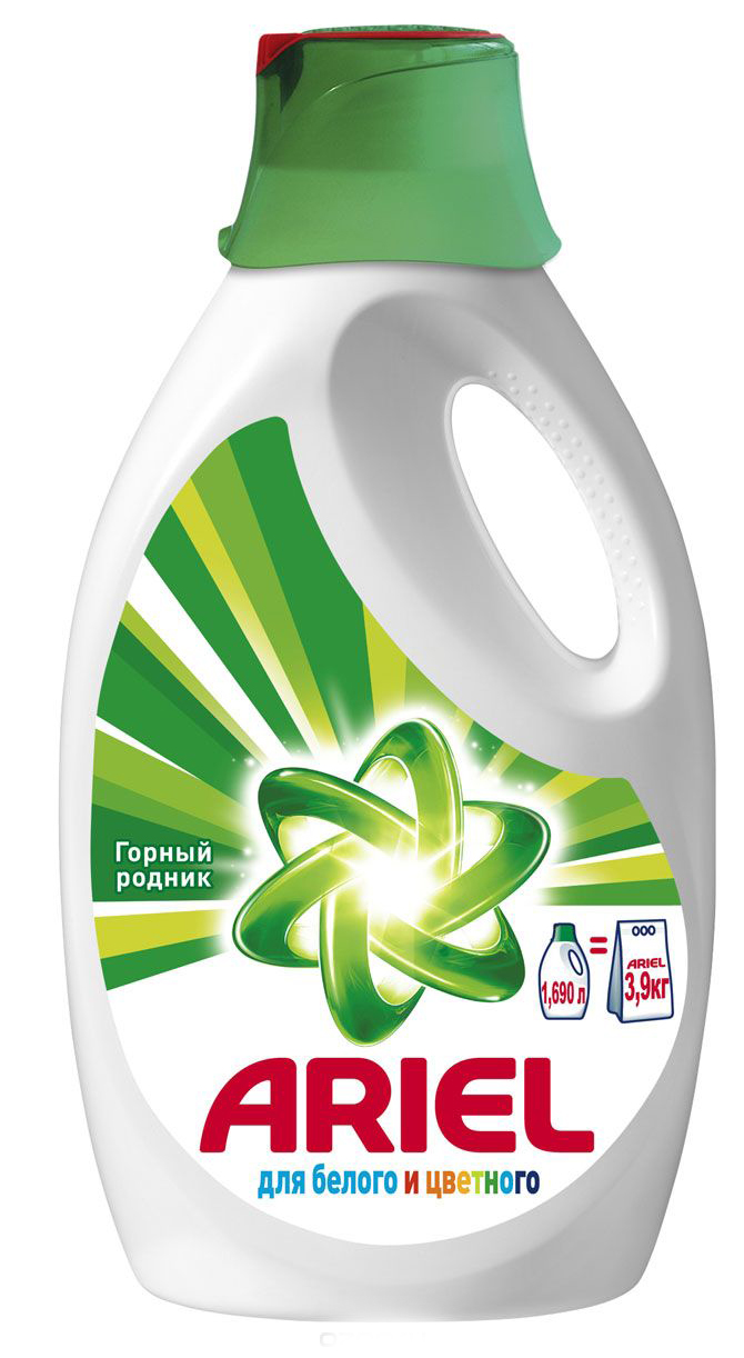 Гель для прання 1,95л. асорті ARIEL - фото 1