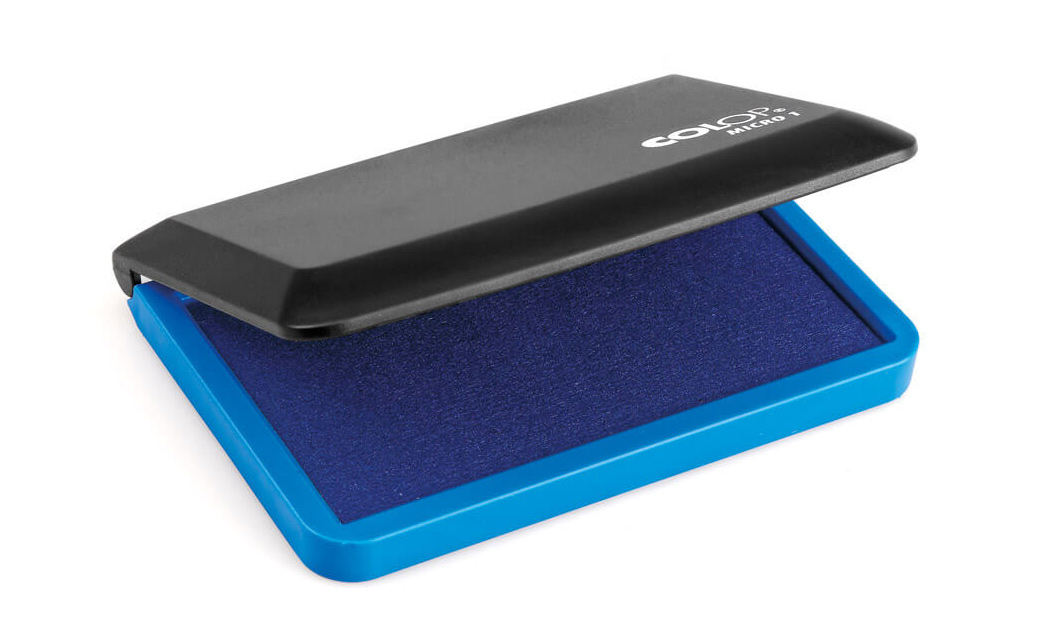 Подушка штемпельная 90*50мм., син. Colop - фото 5