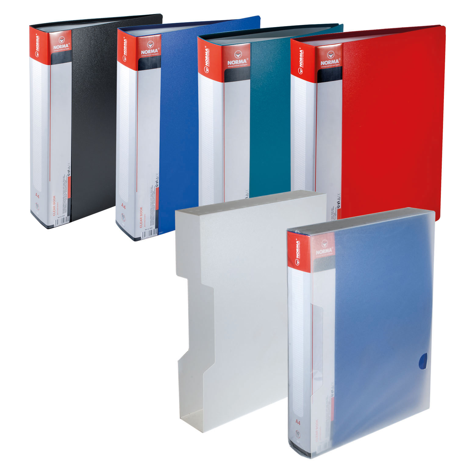 Папка на 100 файлів, асорті NORMA - фото 2