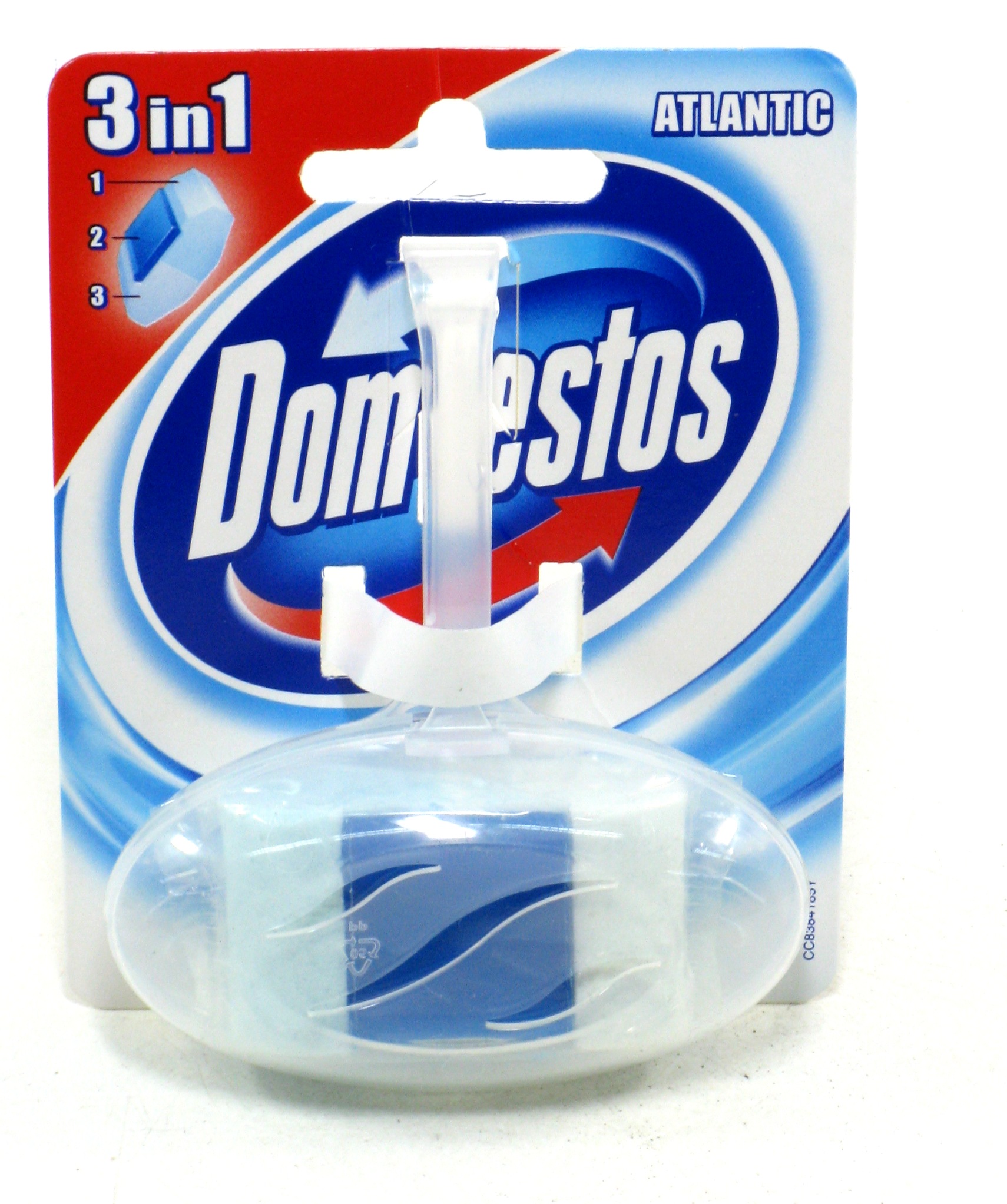 Освіжувач для туалетів 40гр Атлантик твердий DOMESTOS - фото 1