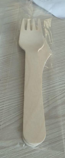 Набор Вилка+Нож из дерева, в пакете Китай - фото 1