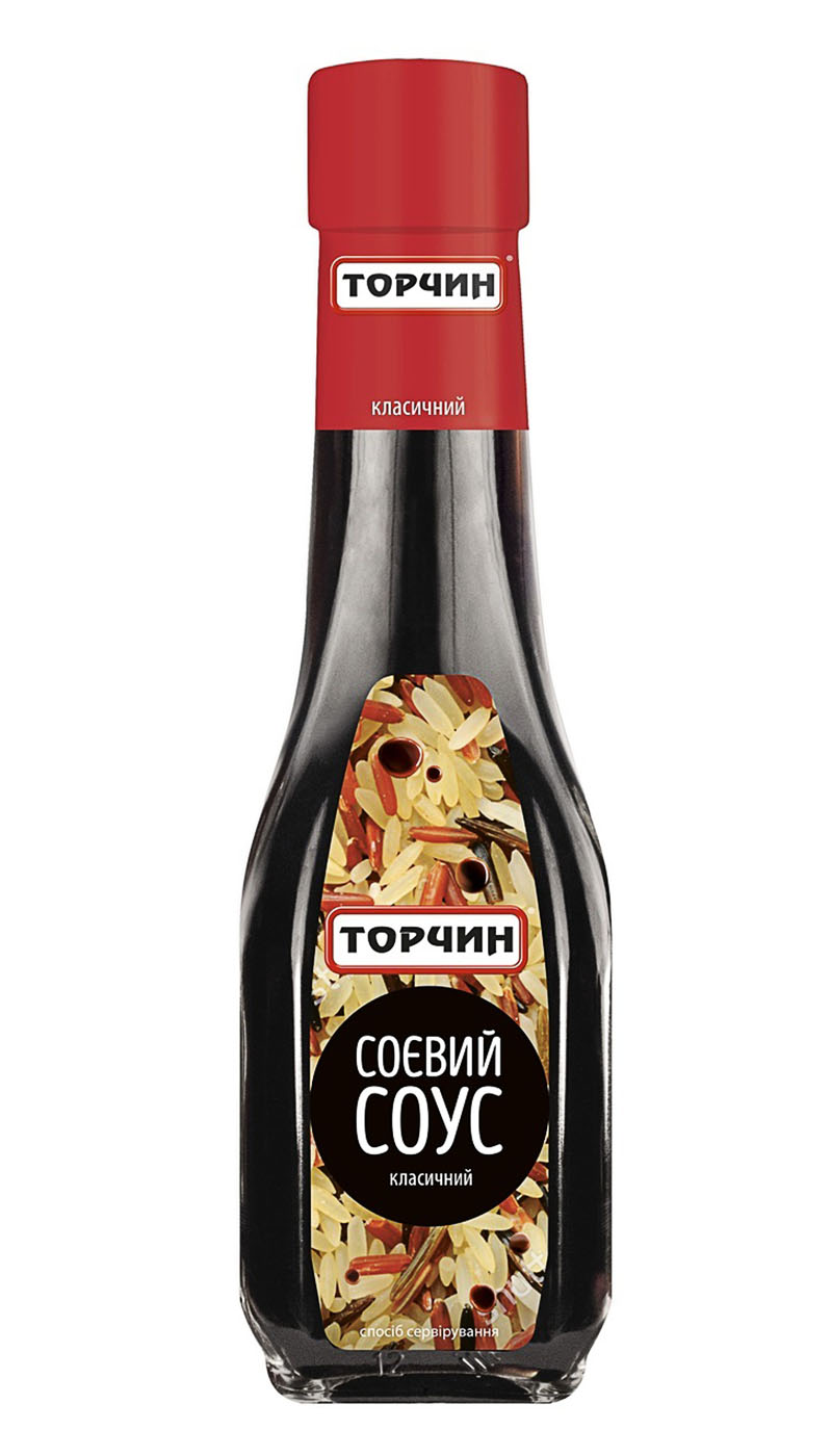 Соус соєвий классичний 190мл. Торчин - фото 1