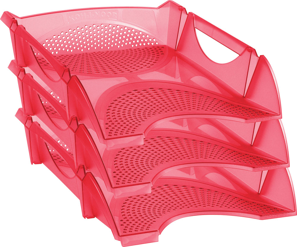 Лоток горизонтальный Универсал, проз. красн. Koh-i-noor - фото 2