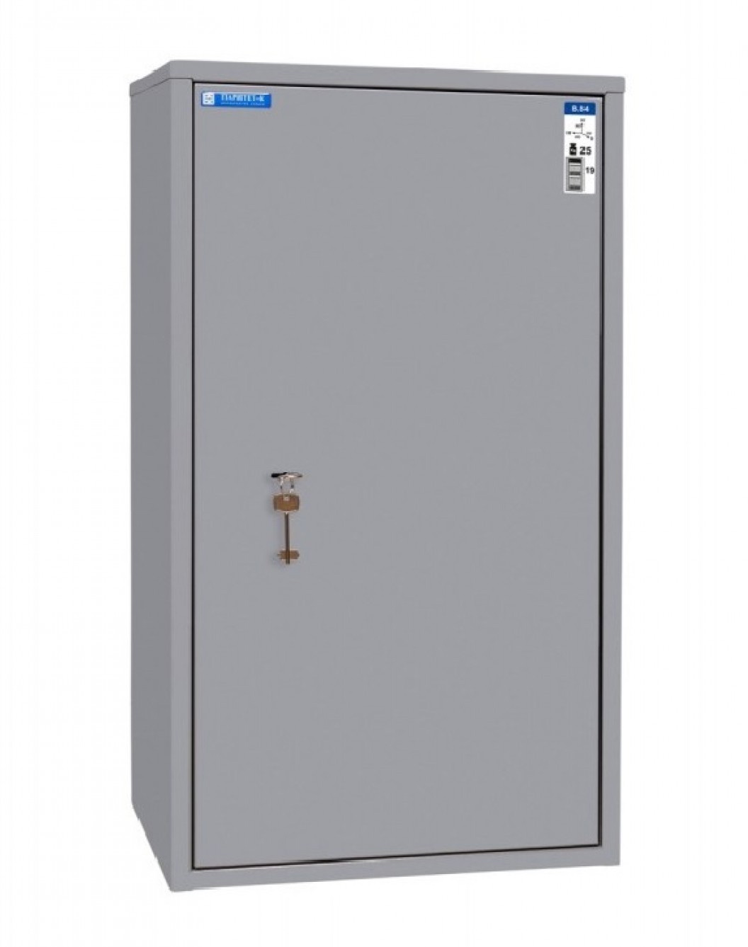 Сейф офісний з ключовим сувальдним замом 842*460*350мм, B.84.K Griffon - фото 4