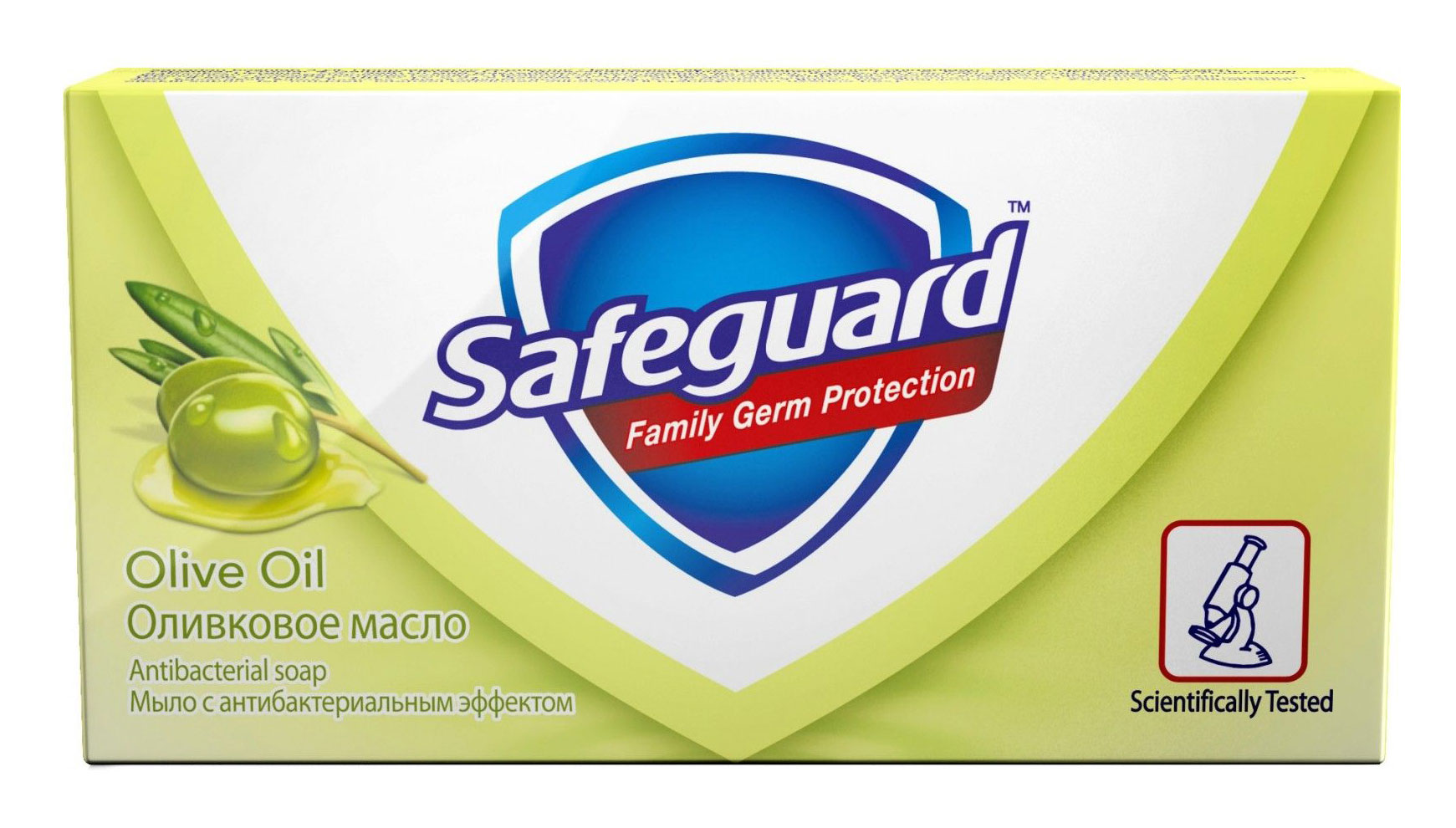 Мило, 90г., Оливкова олія SAFEGUARD - фото 2