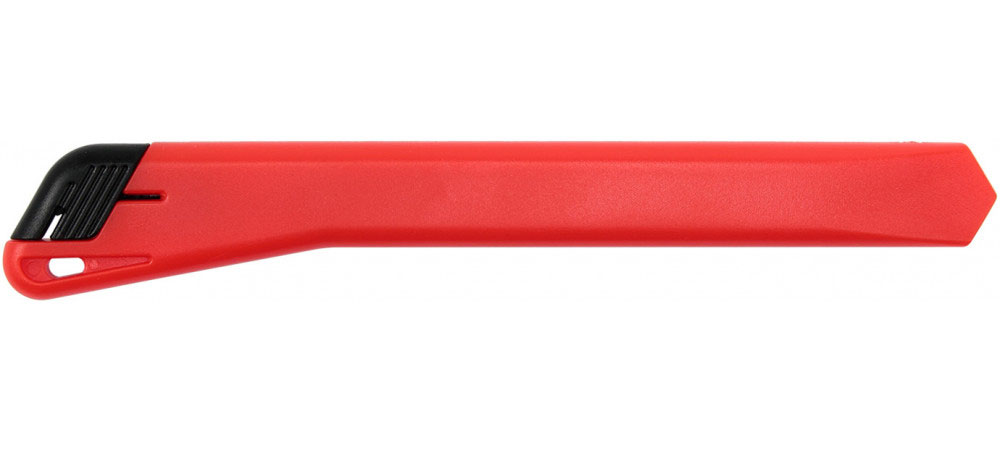 Нож канцелярский малый 9мм., пластиковый корпус NORMA - фото 1