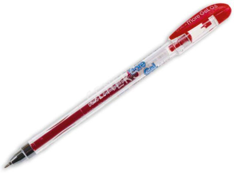 Гелевая ручка More Gel 0,6мм., корпус прозр., ст. красн. Dong-A - фото 3