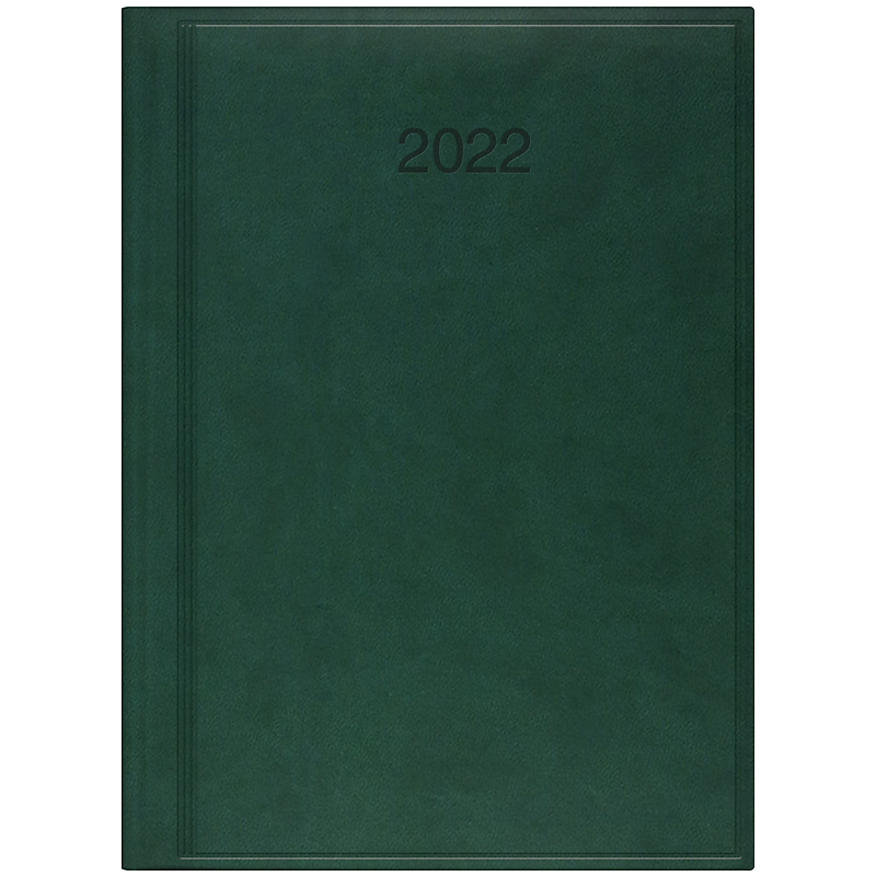 Ежедневник датированный 2022 Стандарт Torino, 14,5х20,6см., зелен. Brunnen - фото 3