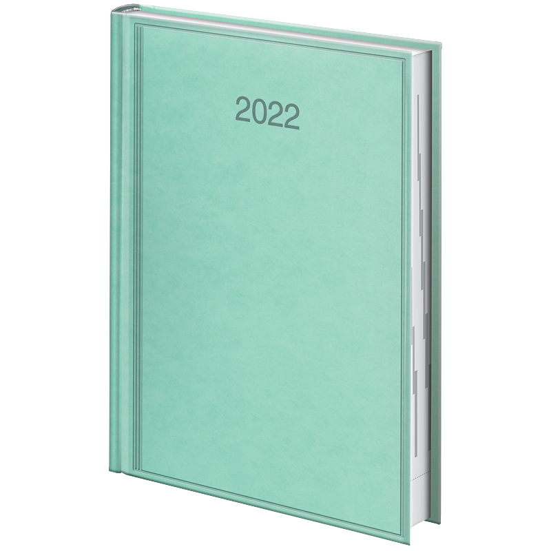 Ежедневник датированный 2022 Стандарт Torino, 14,5х20,6см., мятный Brunnen - фото 3
