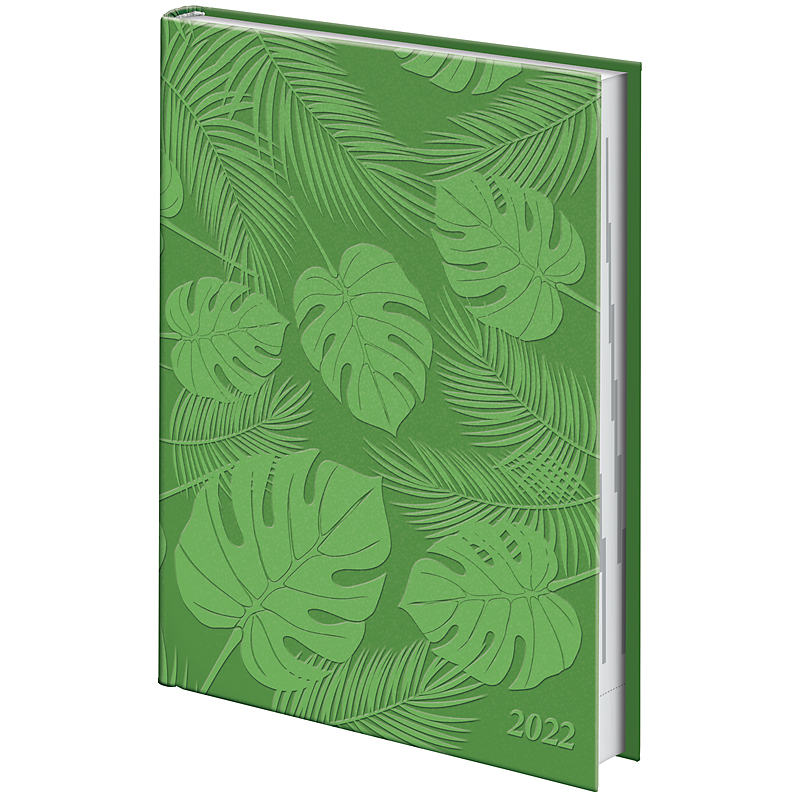 Ежедневник датированный 2022 Стандарт Torino Trend, 14,5х20,6см., зелен. Brunnen - фото 3