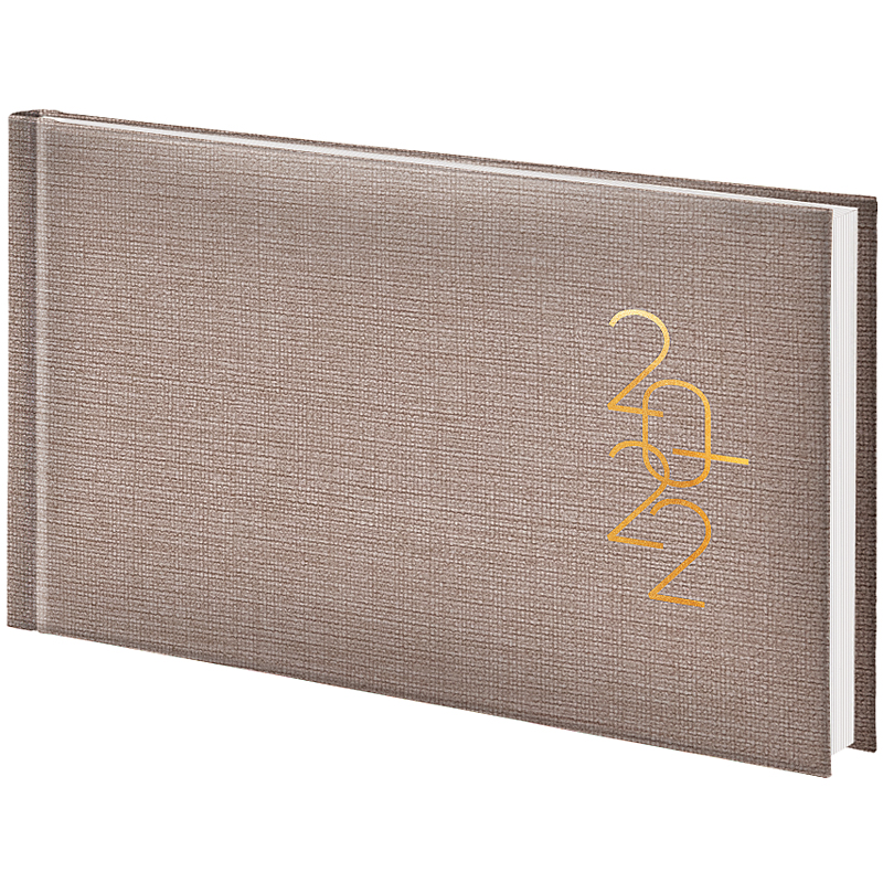 Еженедельник датированный 2022 карманный Tirol, 15,3х8,7см., беж. Brunnen - фото 3