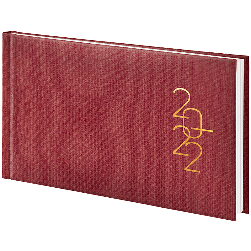 Еженедельник датированный 2022 карманный Tirol, 15,3х8,7см., красн. Brunnen - фото 3