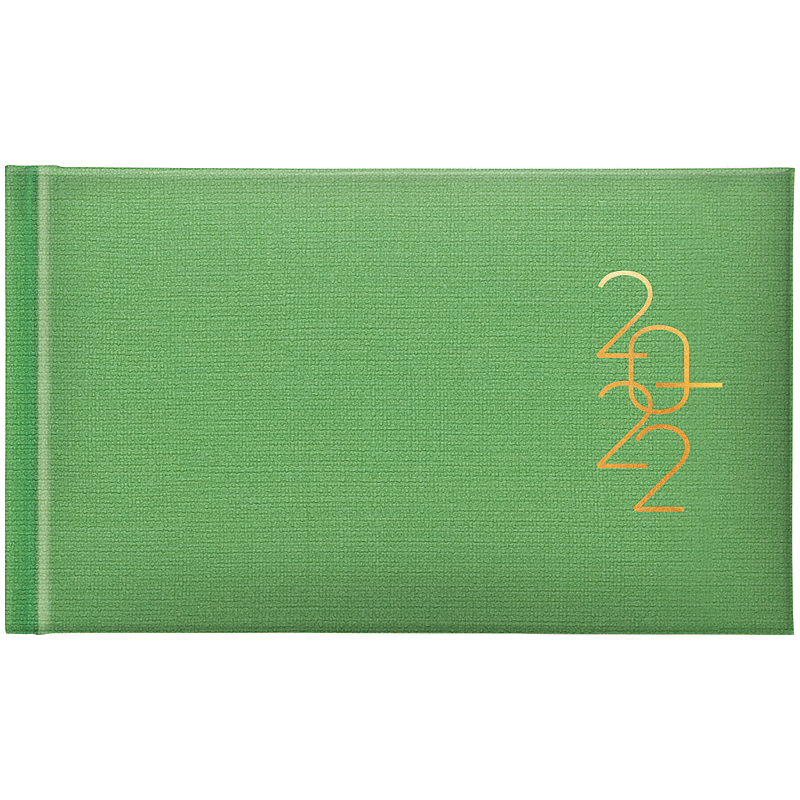 Еженедельник датированный 2022 карманный Tirol, 15,3х8,7см., св.-зел. Brunnen - фото 3