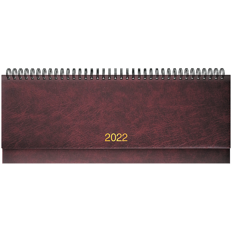 Планинг датированный 2022 Miradur, 32.6x10.2см., борд. Brunnen - фото 3