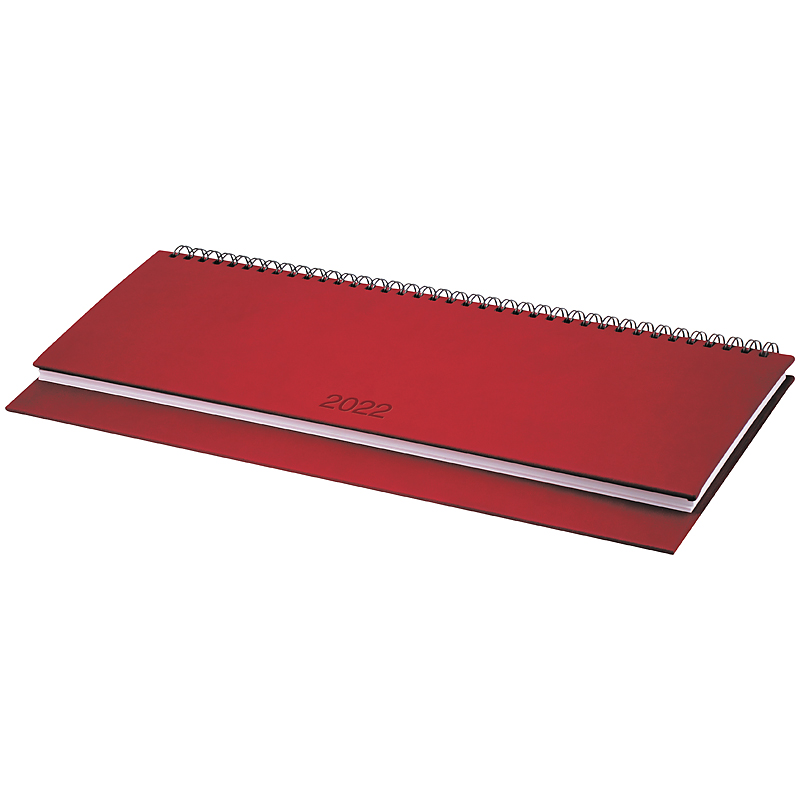 Планинг датированный 2022 Torino, 32.6x10.2см., красн. Brunnen - фото 3