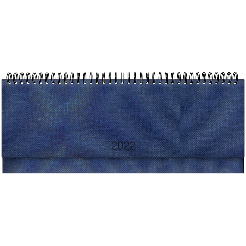 Планинг датированный 2022 Tweed, 32.6x10.2см., син. Brunnen - фото 3