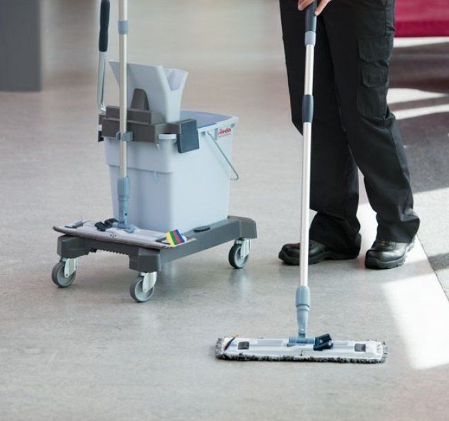 Тележка для уборки на 1 ведро, 25л. UltraSpeed Pro Single Bucket System (147191) Vileda Professional - фото 3