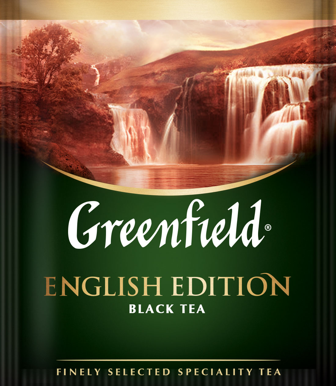 Чай чорний класичний English Edition, 100пак. по 2г., термосаше, у пакеті Greenfield - фото 2
