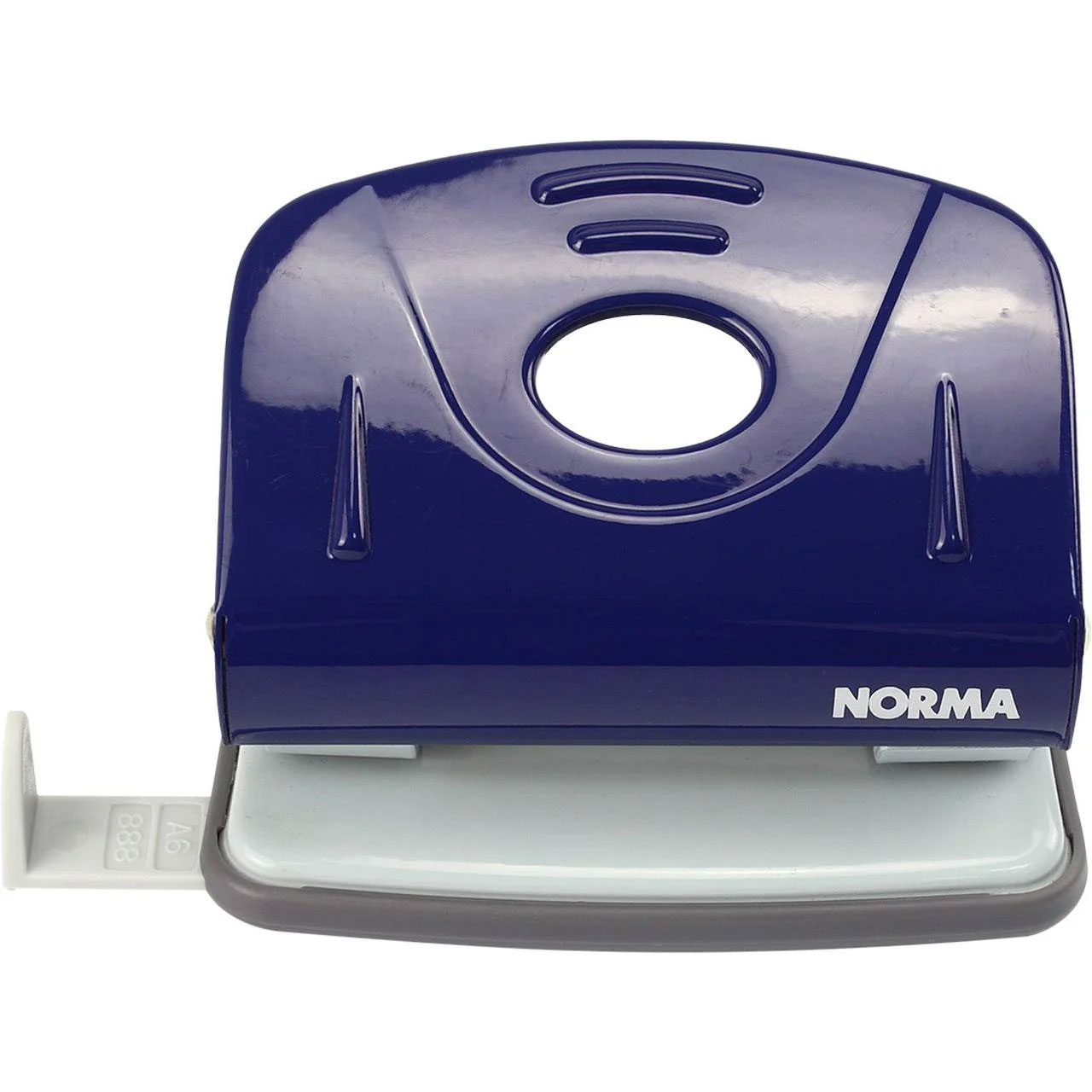 Діркопробивач на 2 отвори, до 20 аркушів (4345), металевий, син. NORMA - фото 1