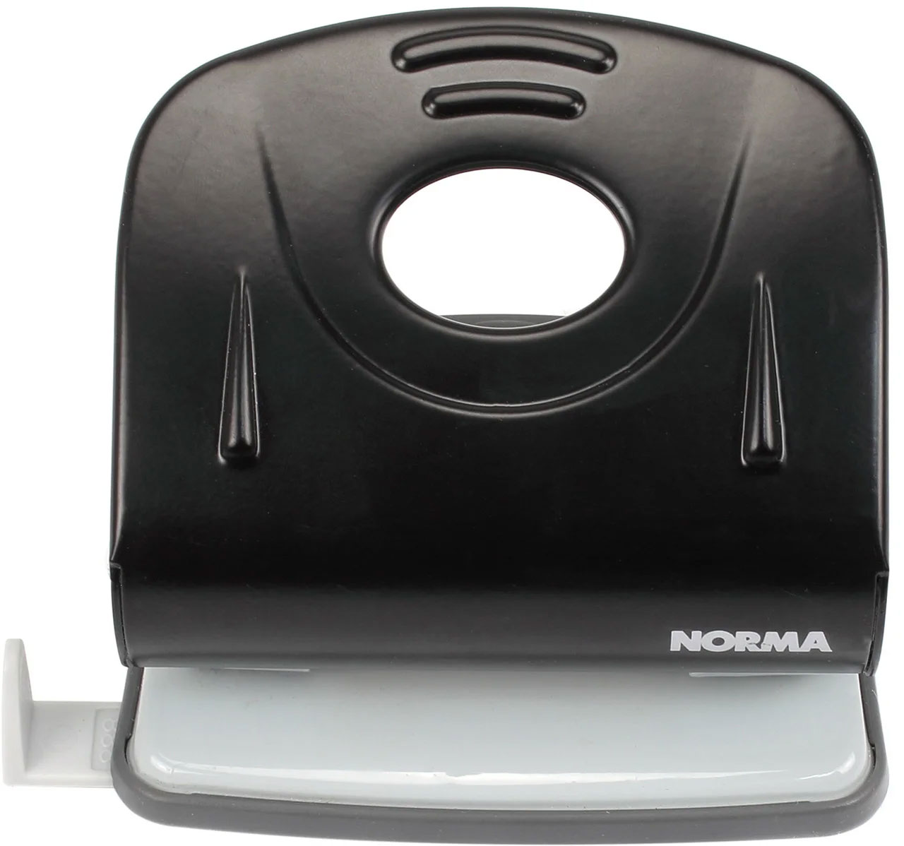 Діркопробивач на 2 отвори, до 20 аркушів (4345), металевий, чорн. NORMA - фото 2