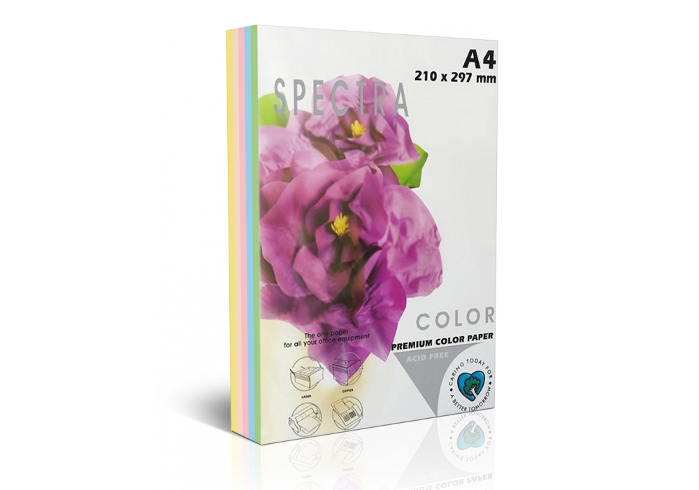 Spectra Color A4 інтенсив 80г/м2 (250лист.) Rainbow Pack Deep, 5 цветов Spectra Color - фото 1