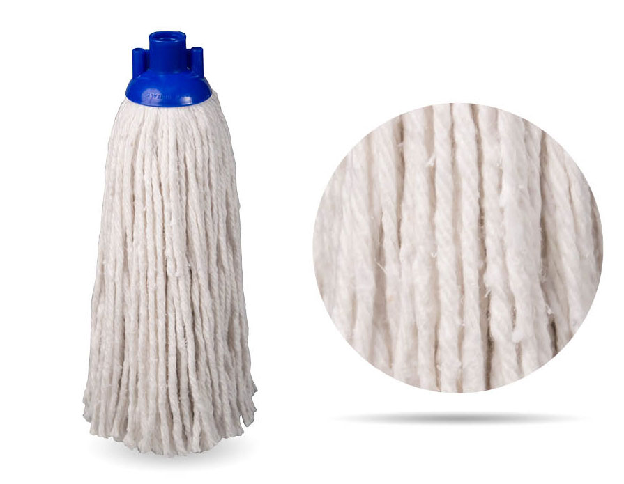 Насадка сменная для швабры, верёвочная хлопковая, 220гр. (70% хлопок, 30% полиэстер) Eco Fabric - фото 2