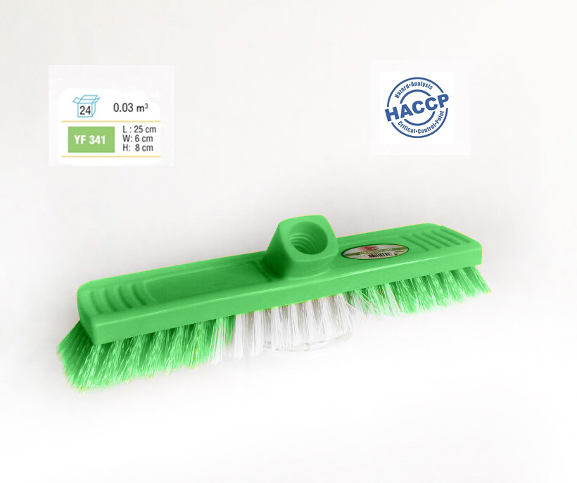 Щетка для уборки помещений, стойких к влажности поверхностей, 26см., зелен. Uctem - фото 2