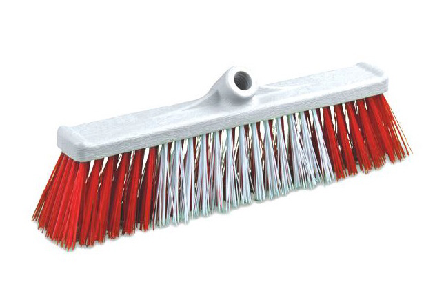 Щетка тротуарная синтетическая, ширина 40см, высота щетины 14см., жесткая, без ручки Uctem - фото 1